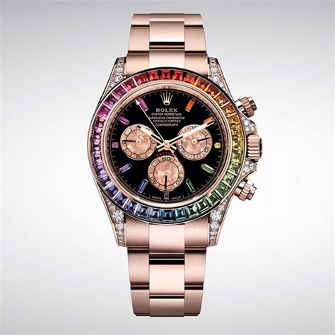 rolex arcobaleno costo|rolex 116595rbow price.